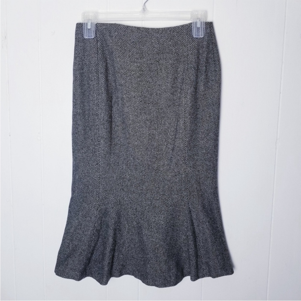 ⭐Ralph Lauren Charcoal Midi Skirt